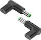 Powertech Ladegerät Stecker USB-C auf Toshiba 6,3x3mm Schwarz YX-18