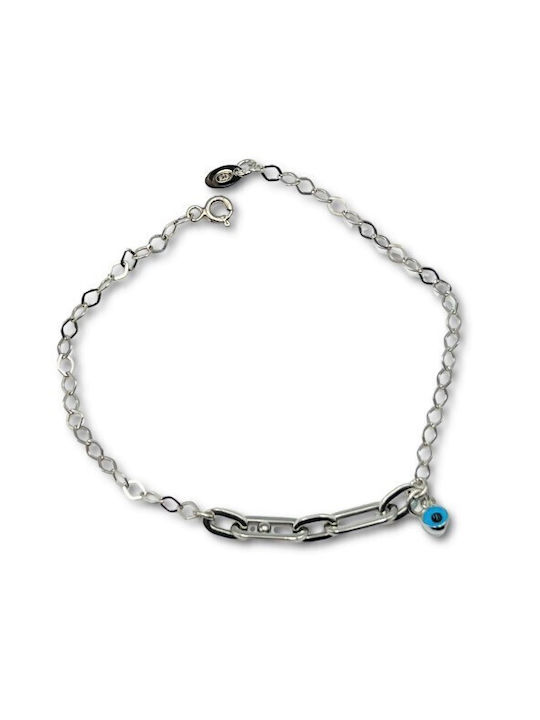 Bracelet with design Eye made of Silver