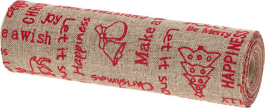 Nuova Vita Christmas Wrapping Paper for Gift Red 28cm.