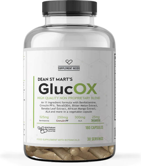 Supplement Needs Glucox Alte Suplimente Alimentare Speciale 180 Capsule