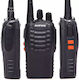 Baofeng BF-888S UHF/VHF Wireless Transceiver 5W without Screen Black 6pcs