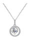 Brizzling Halskette aus Silber mit Diamant