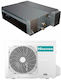 Hisense AUD140UX4EHM8 Gewerbliche Inverter-Klimaanlage Kanalauto