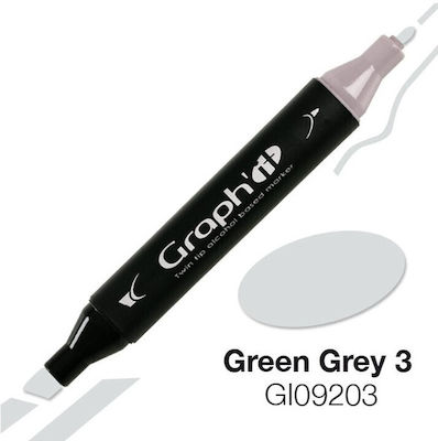 Drawing Marker Green Grey 1pcs