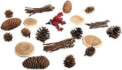 Rayher Weihnachtliches Dekorationselement für DIY-Bastelprojekte Braun 20Stück Rayher Weihnachtliches Dekorationselement für DIY-Bastelprojekte Braun 20Stück