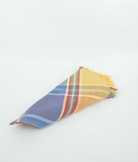 Lampiris Interiors Handtuch aus 100% Baumwolle in Blau Farbe