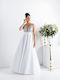RichgirlBoudoir Maxi Νυφικό Φόρεμα με Διαφάνεια Λευκό