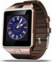 Andowl A5 Smartwatch με SIM (Χρυσό)