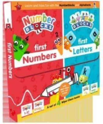 Numberblocks And Alphablocks: My First Numbers And Letters Set (4 Wipe