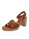 Issa Miel Anatomic Women's Sandals Tabac Brown