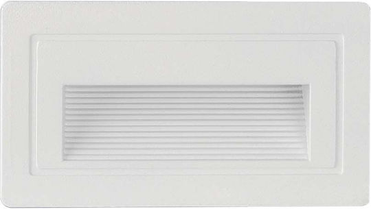 V-TAC Wandmontierte Außen-Deckenleuchte LED IP65 3W mit Warmweiß Licht 5.8x10.3x4.5εκ.