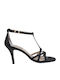 Leder Sandalen Schwarz