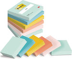 3M Sticker Memo Pads in Cube 100 Sheets 7.6x7.6pcs Set 1pcs