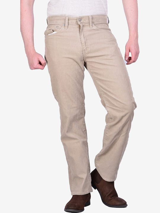 Standard Fit Мъжка Бермуда Бежова