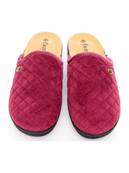 Anatomical Women's Slippers Burgundy