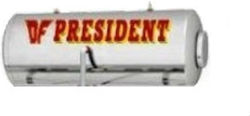 President Boiler Ηλιακού 200lt Glass Διπλής Ενέργειας