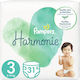 Pampers Tape Diapers Harmonie Harmonie 1+1 No. 3 for 6-10 kgkg 62pcs