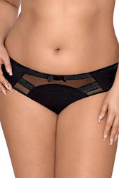 Gorsenia Γυναικείο Sexy String Μαύρο