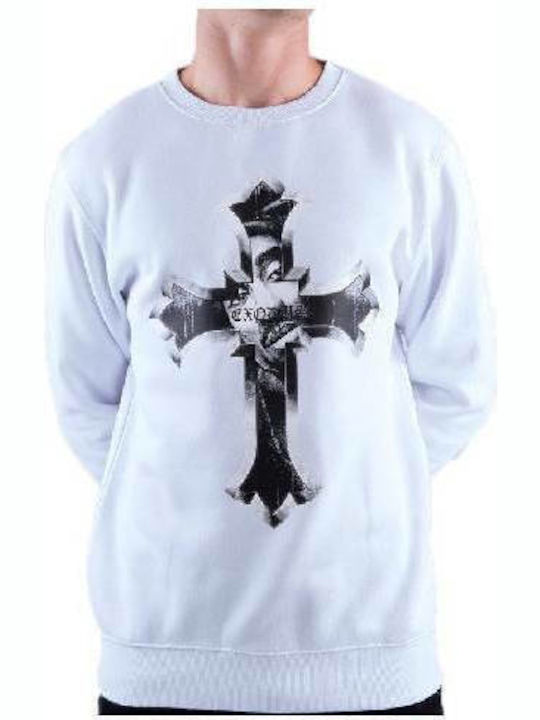 Wl Суитшърт White/Black - WHITE
