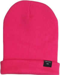 Prophet SKG Beanie Ανδρικός Σκούφος Πλεκτός σε Φούξια χρώμα