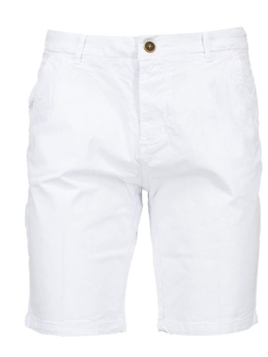 Bermudă de Bărbați Chino White
