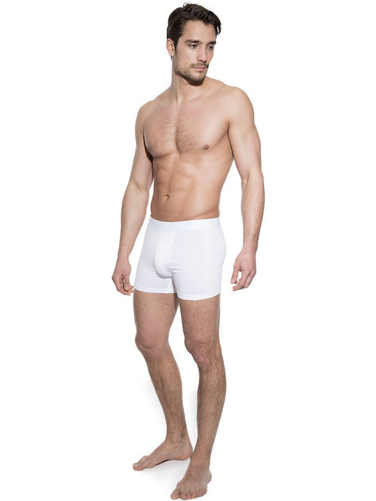 Bread & Boxers Herren Boxershorts White 1Packung