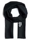 Women's Wool Scarf Black