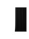Decocraft Curtain With Pencil Pleat Basic Black 140x270cm