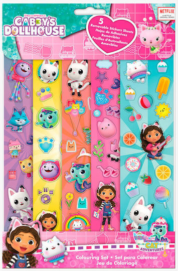 Kids Licensing Αυτοκόλλητα Gabbys Dollhouse 24τμχ