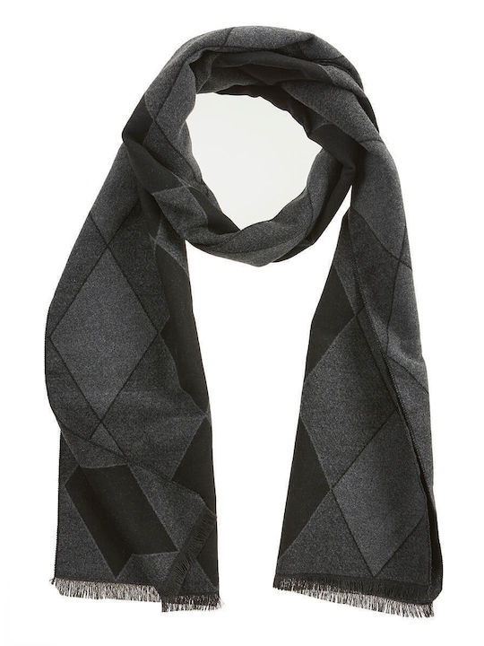 Verde Men's Scarf Black