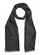 Verde Men's Scarf Black