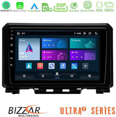 Bizzar Car-Audiosystem für Suzuki Jimny 2018-2022 (Bluetooth/USB/WiFi/GPS/Android-Auto) mit Touchscreen 9"