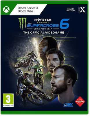 Monster Energy Supercross 6 Xbox Series X Game