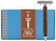 Fatip Walnut Wood Gentle Ξυραφάκι Ασφαλείας Κλειστού Τύπου