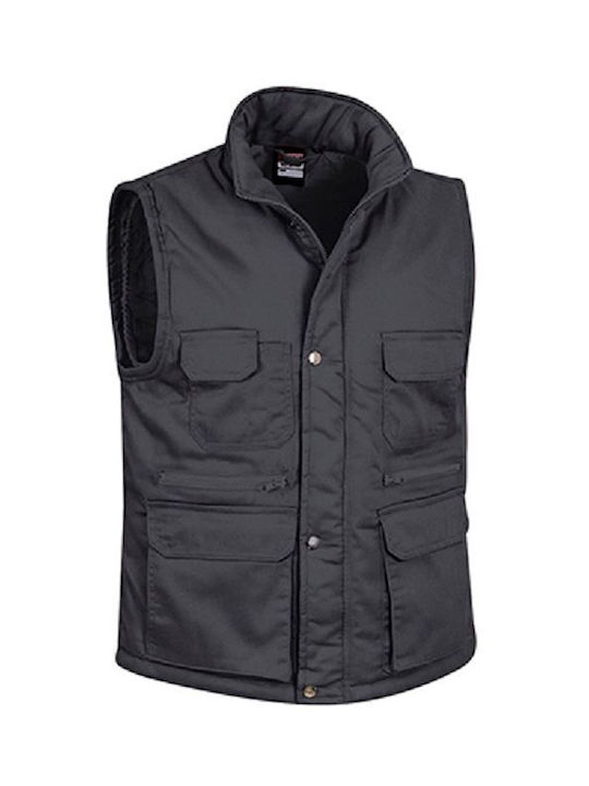 Roly Men's Safety Vest Gray