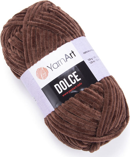 YarnArt YarnArt Dolce Chunky Mikropolyester Braune 120m 100g