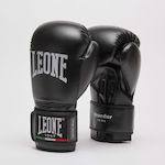 Leone 1947 Synthetic Leather Boxing Competition Gloves Black