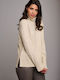 Rino&Pelle Women's Blouse Long Sleeve Ecru