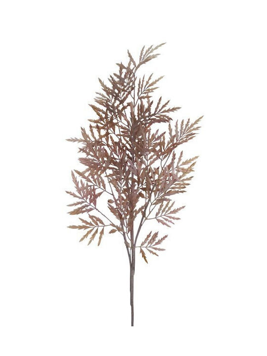 Marhome Ramură Decorativă Artificială Fern Foam Brown 1buc