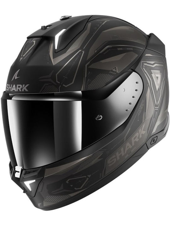 Shark Skwal I3 Linik Mat Black / Anthracite Motorcycle Helmet Full Face ECE 22.06 1585gr with Pinlock