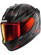 Shark D-skwal 3 Blast-R Mat Black / Anthracite / Red Κράνος Μηχανής Full Face ECE 22.06 1540gr με Pinlock και Sunvisor
