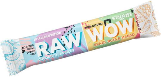 AllNutrition Raw Wow Блокчета Протеин с Вкус Coconut 2x35гр