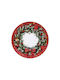 Atmosphera Christmas Platter H33xD33cm 1pcs