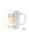 Mug Ceramic White 1pcs