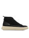 Damiani Herren Sneakers Black Leather