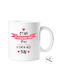 Mug Ceramic White 1pcs