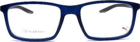 PUMA Herren Acetat Brillengestelle mit Rezept Blau PU0418O 003