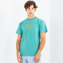 Girl Skateboard Co T-shirt Τιρκουάζ