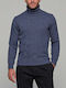Langarm-Pullover Blau