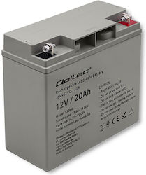 Qoltec AGM Батерия UPS 12V 20Ah